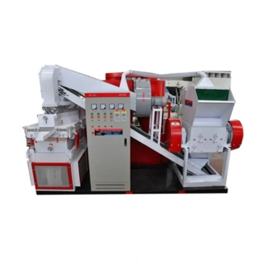 QIDA QD-600C Copper Wire Recycling Machinery Electric Copper Aluminum Wire Granulator Plant