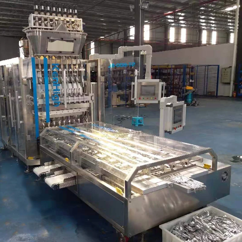 multi-function automatic stick bag 12 lanes coffee milk pharmaceutical powder sachet filling packing machine