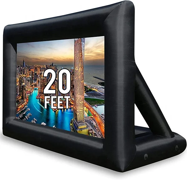 16ft 20ft Movie Nights Backyards Family Outdoor Projector Screen Inflatable Movie Screen