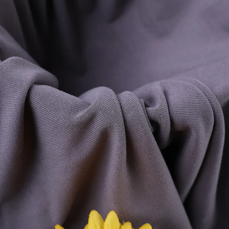 Solid color rayon 93% tencel 7%spandex soft jersey melange 1x1/2x2 rib interlock weft knit fabric manufacturer