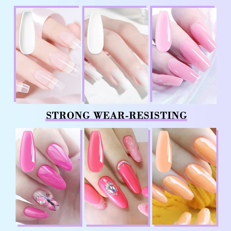 CCO 30ml acrygel Soak Off Quick Nail Extension poligel Building Gel Acrylic Nail Extension Glue