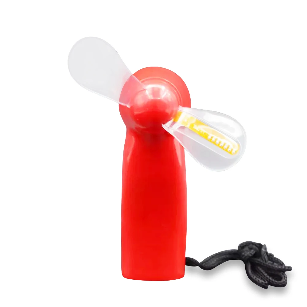 LED Love Handheld Fan Table Lamps Flashing I Love You LED Cooler Desktop Cooling Gift Fan with Characters Messages Gift