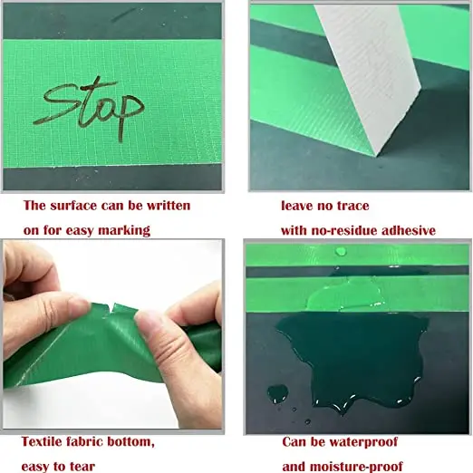 General Purpose Sliver Easy Tear Waterproof Hot Melt Adhesive Fabric Cloth Duct Tape