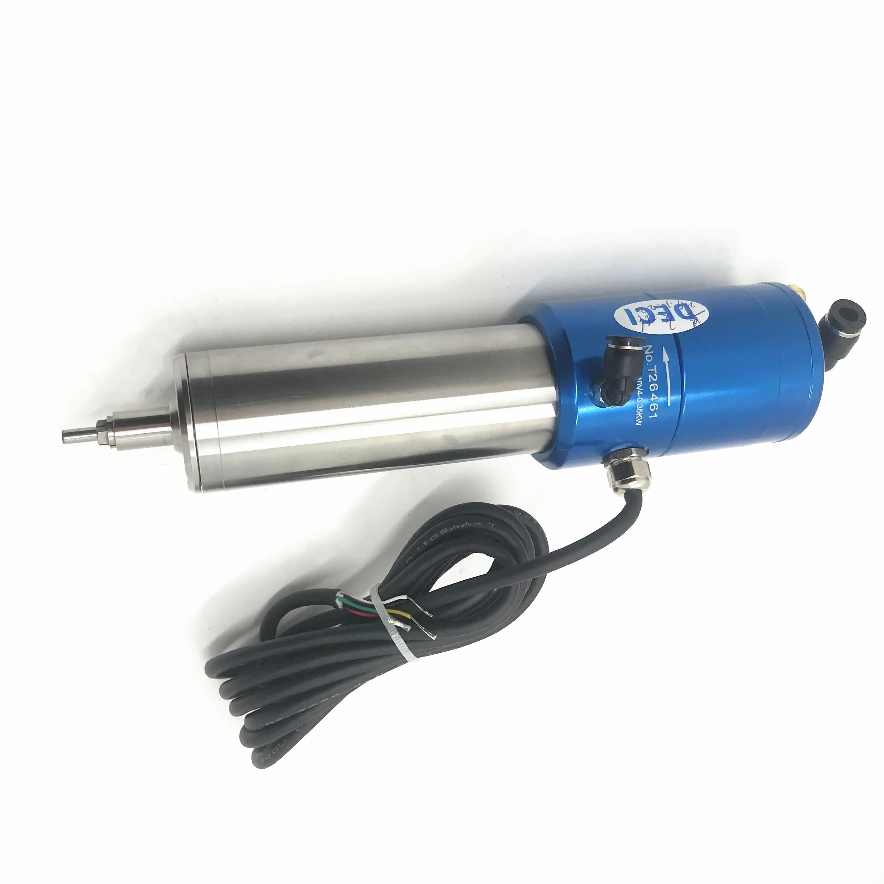 DECI 60000rpm 350W 120V air cooling atc high speed machine tool spindle motor for cnc router drilling and milling machinery