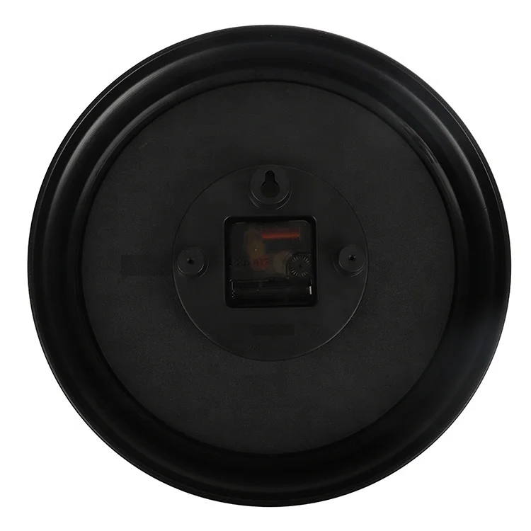 12 inch quartz analog silent non ticking round shape modern design wall clock