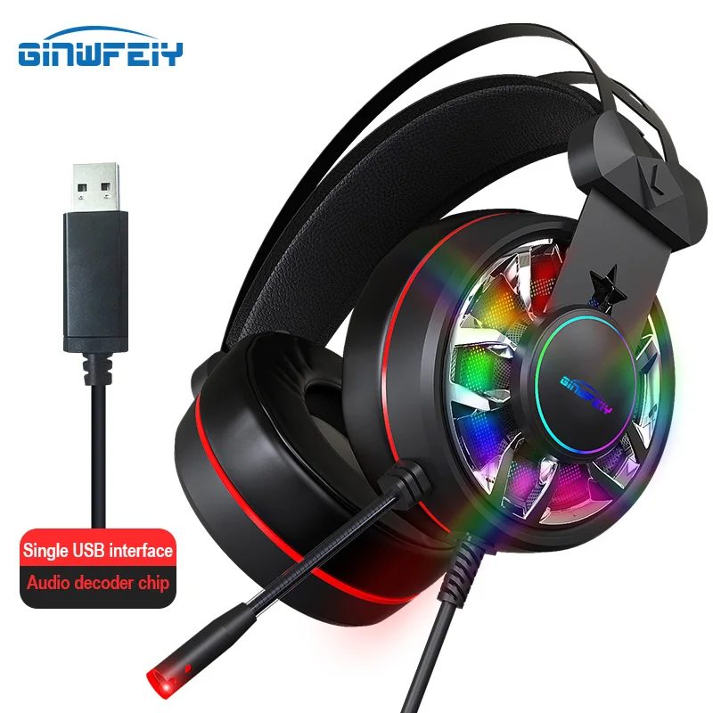 
Sh-k8 headset for 7.1 channel games 