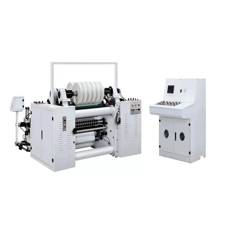 FHQZ-800/1200 series double shaft film slitting and rewinding machine