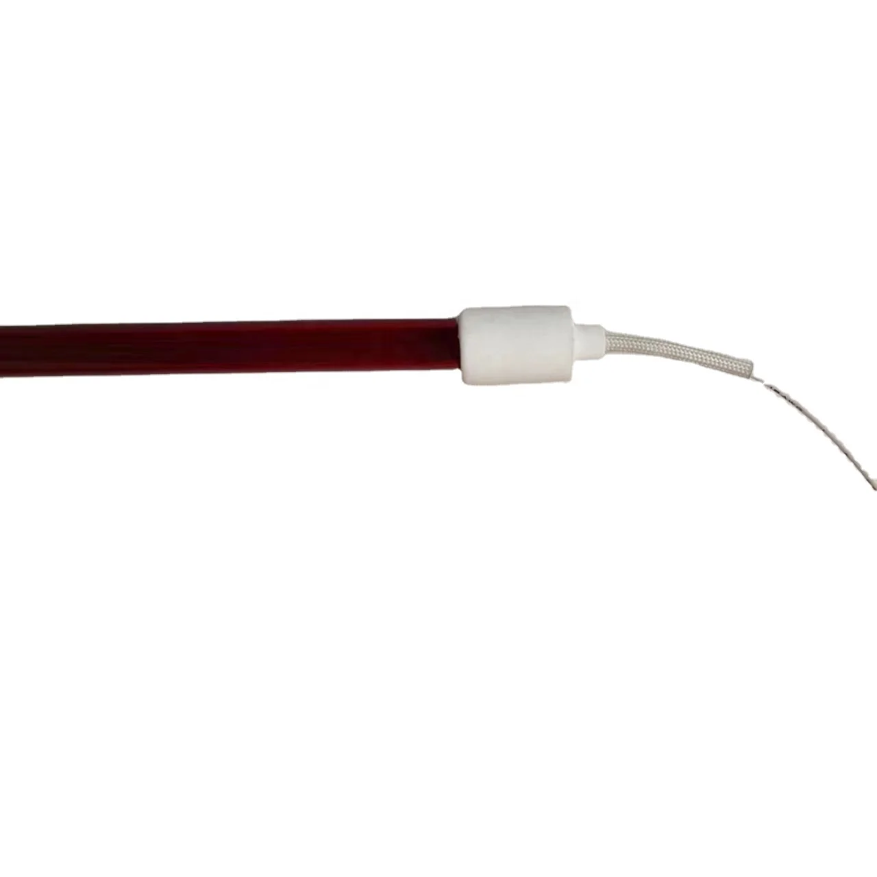 Ruby red quartz heating element Infrared halogen Heating tube lamps shortwave ir heat lamps