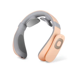 The Cordless Electric Neck Massager Has Six Output Pulses And 15-Level Intensity Remote Control Operation Is More User-Friendly