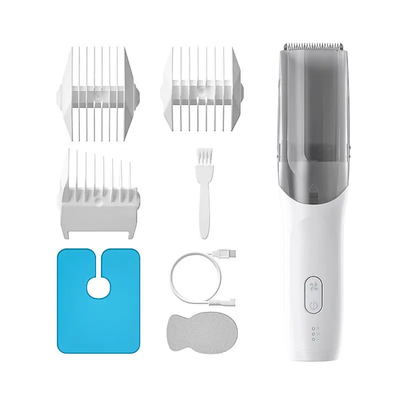 OEM Custom Logo Barber Children Hair Trimmer Electric Kids Hair Trimmer with Vacuum