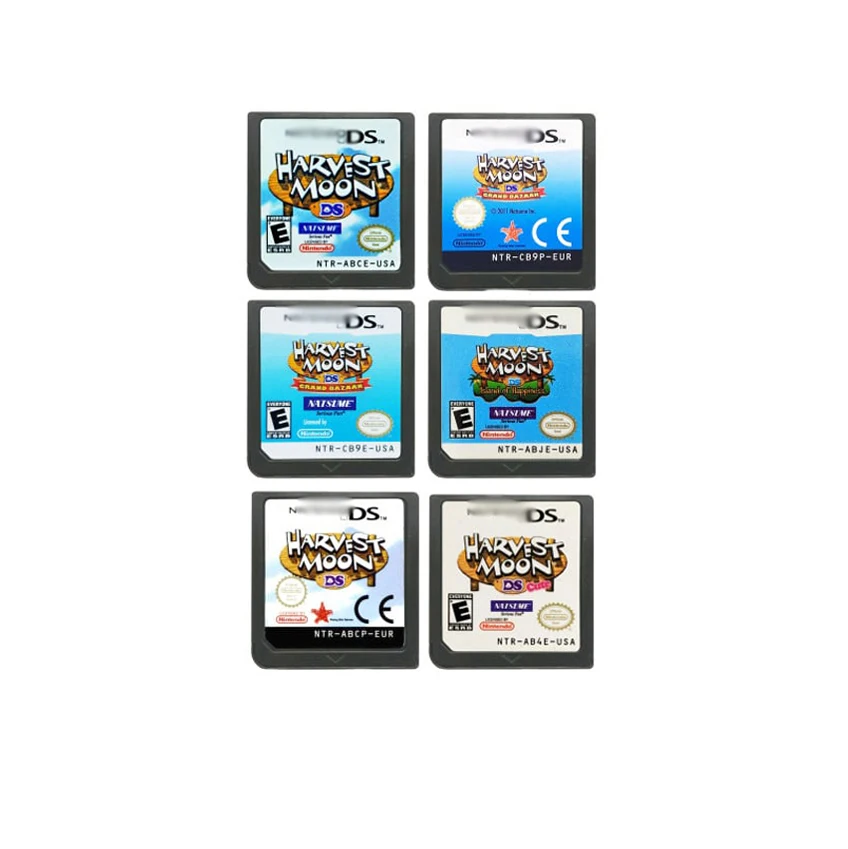 Fighting Series Harvest Moon DS Game Cartridge Card for NDS video game consoles
