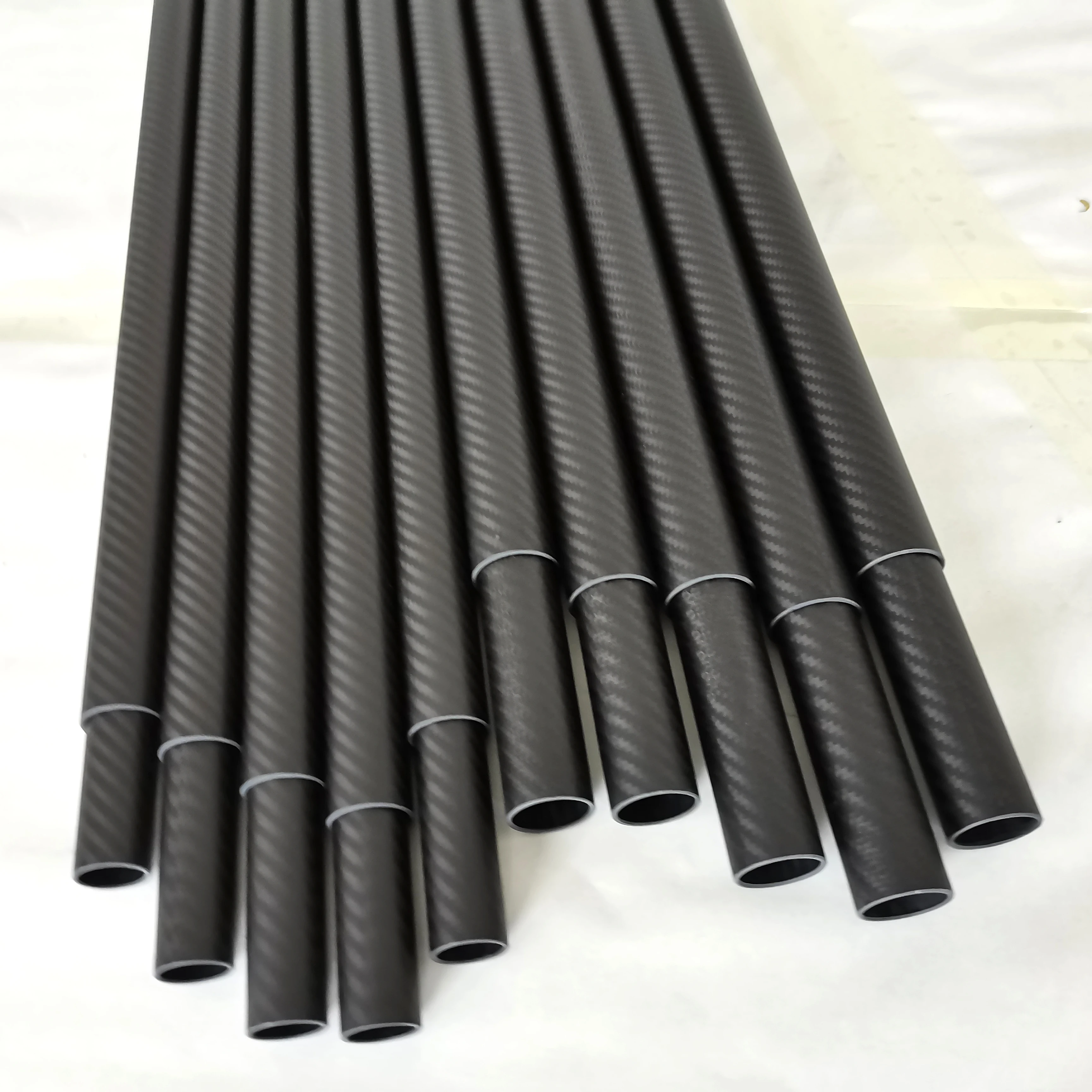
3K telescopic carbon fiber tube carbon pipe carbon tube 