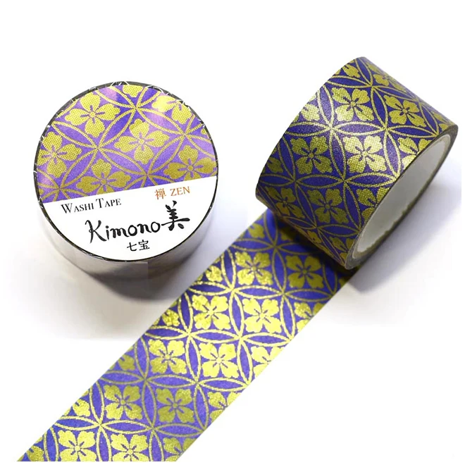 Nature beauty colored washi paper tape masking made in Japan