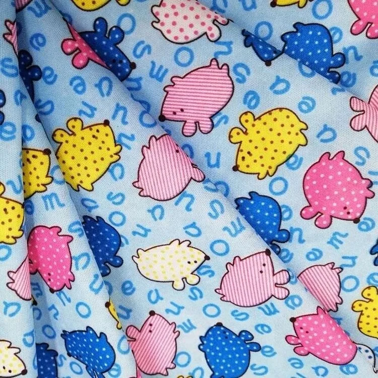 DIY Waterproof Printed Fabric  Polyurethane Fabric With PUL Coating Diaper Bag  Sanitary Napkins Pads Fabric