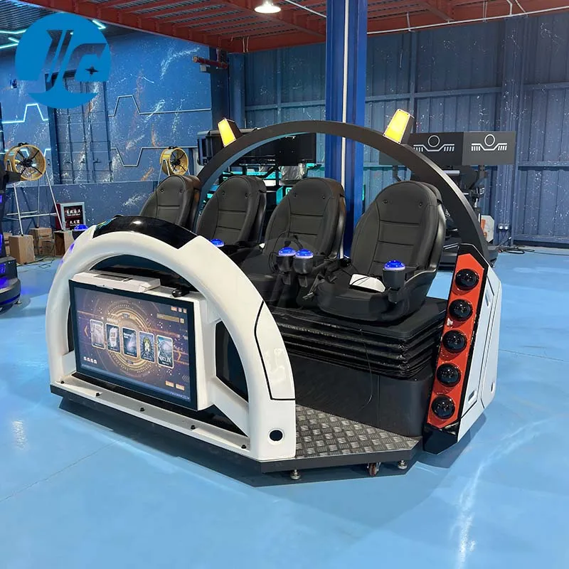New Arrival UFO VR Simulator VR Gaming Roller Coaster Machine Flying Simulator 9D Cinema