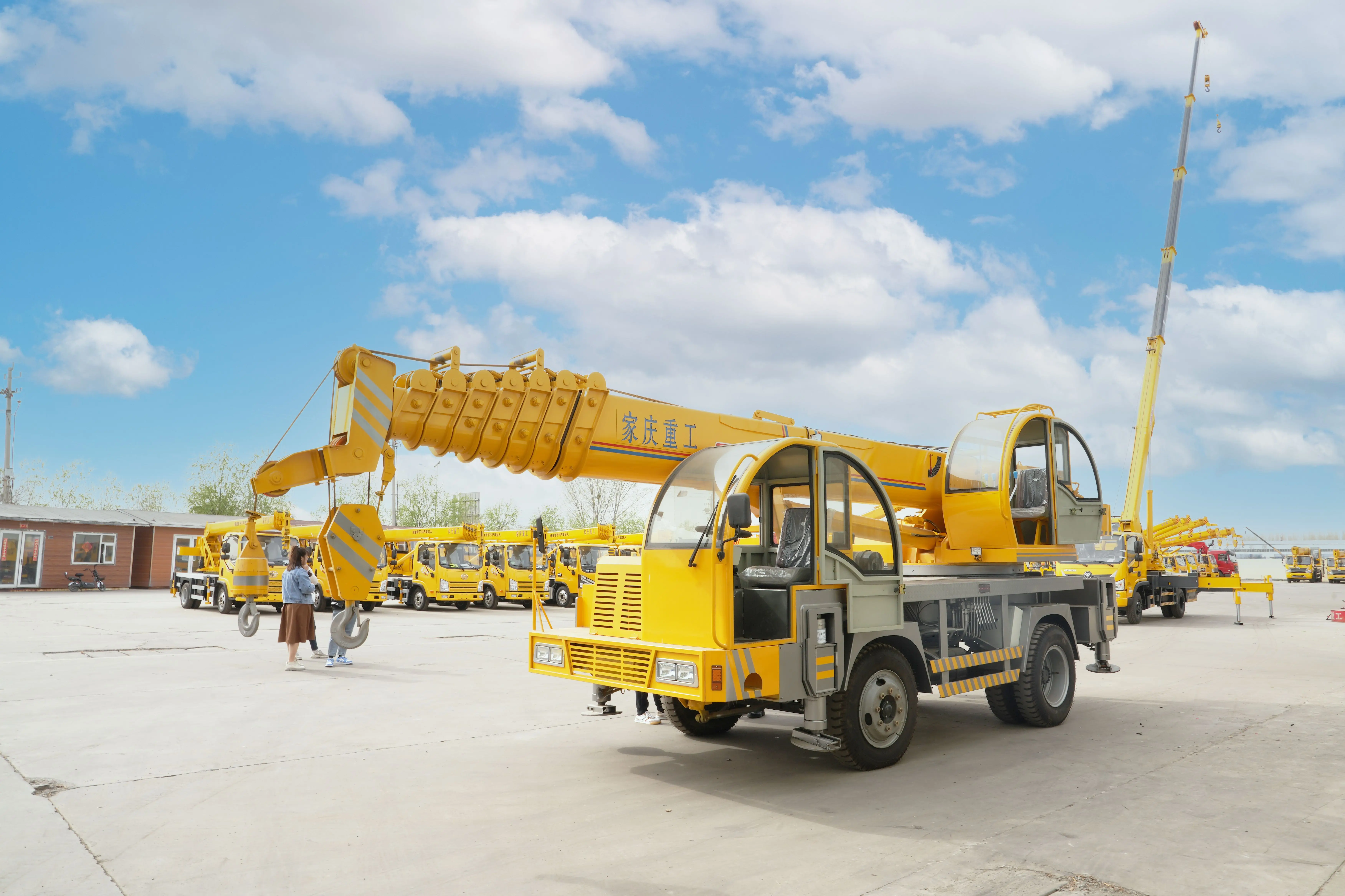 Customizable Telescopic Boom Truck-Mounted Crane Lift and Lorry Feature Homemade crane