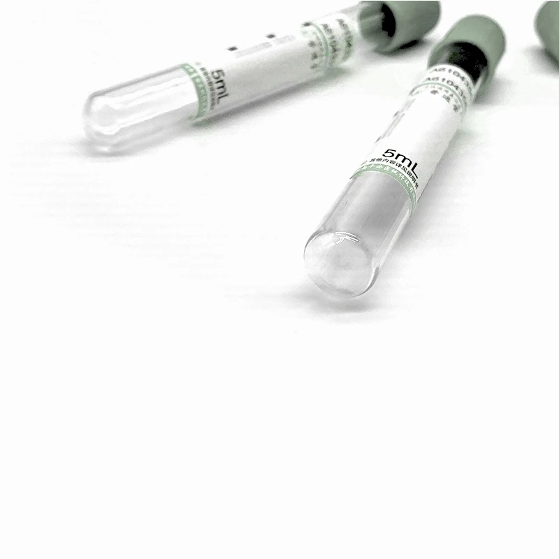 Plastic/Glass 3-10ml Medical Sodium Fluoride Tube EDTA Blood Collection Tubes