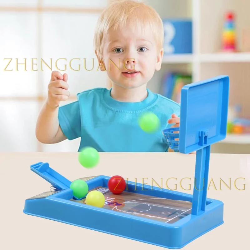 Zhengguang Toys Desktop Shooting Game Mini Basketball Shooting Models for Kids Skills For Educational Indoor Outdoor Game