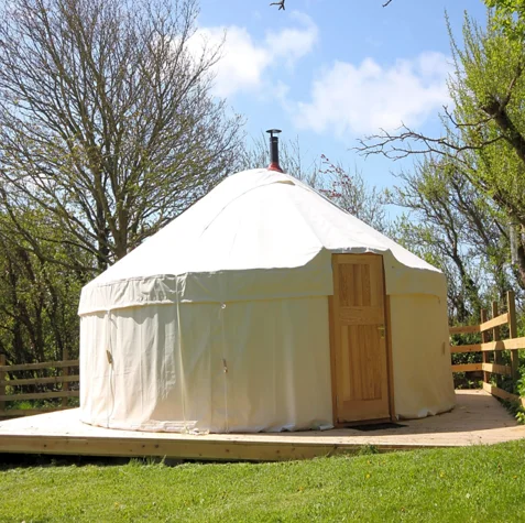 High quality canvas waterproof yurt for residential camping weddings