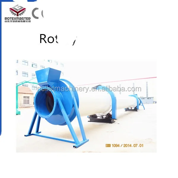 own brand Biomass Rotary Dryer 1 year warranty China Machinery Manufacturer Three Cylinder Dryer with power 81.2 kw Bolida&Rotex