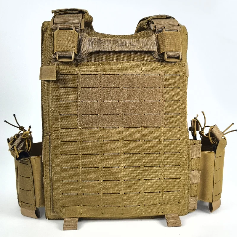Custom Logo Quick Release Plate Carrier Molle System Body Security Tactical Vest for Outdoor Hunting Training Safety