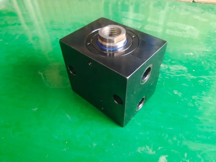 Professional manufacturing High pressure CHD series block cylinder compact thin short stroke 8mm square hydraulic cylinder