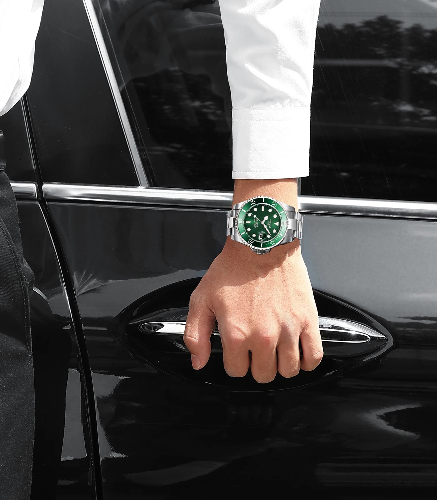 Высокое качество, часы мужские, автоматический Элитный бренд мужские Oem Топ Золотые механические часы мужские наручные часы