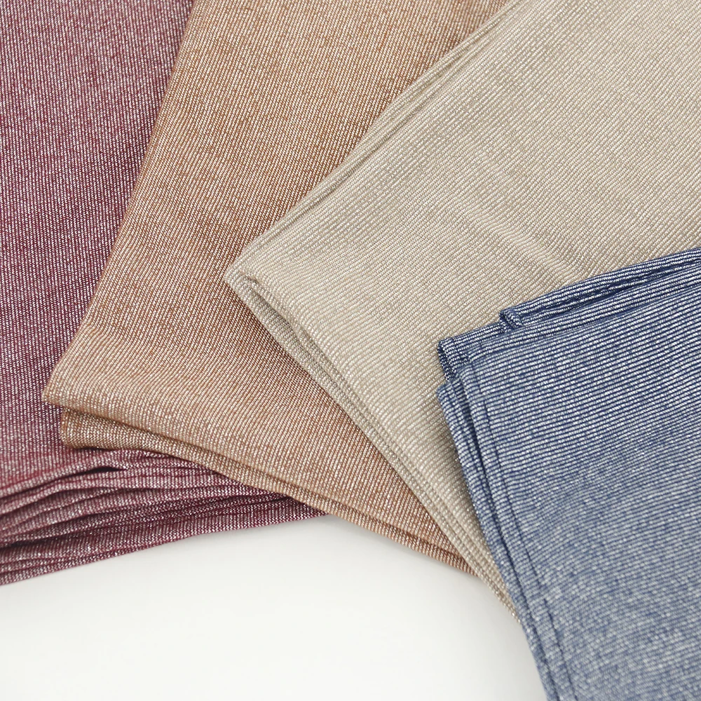 Wholesale  Newest Jersey Plan Scarfs Hijabs Muslim Women Stretchy Cotton Scarf With Stones