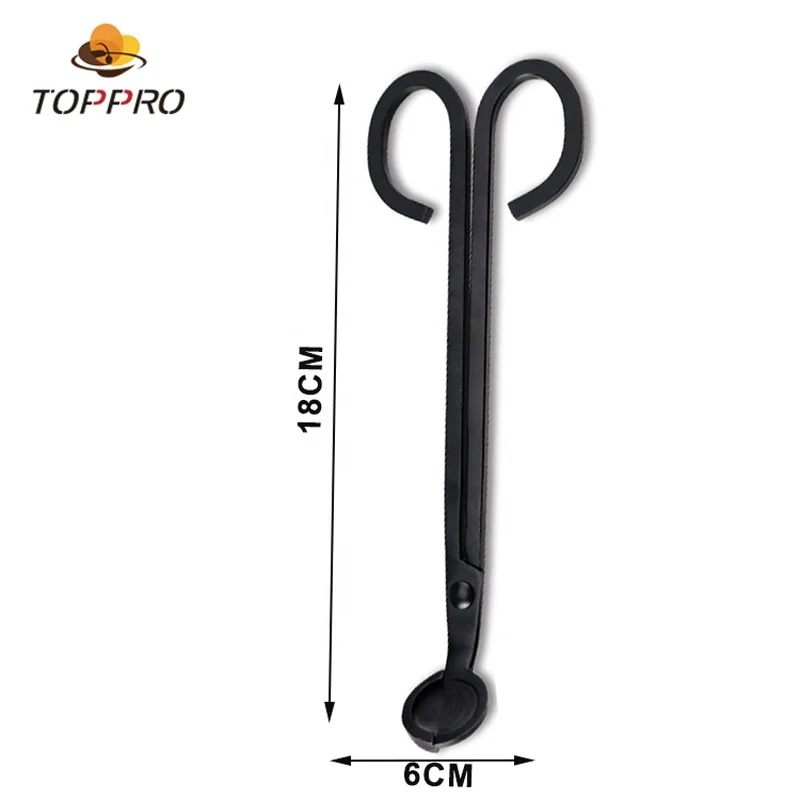 
C006 Factory direct wholesale Black Candle Wick trimmer snuffer Candle scissors Accessories 