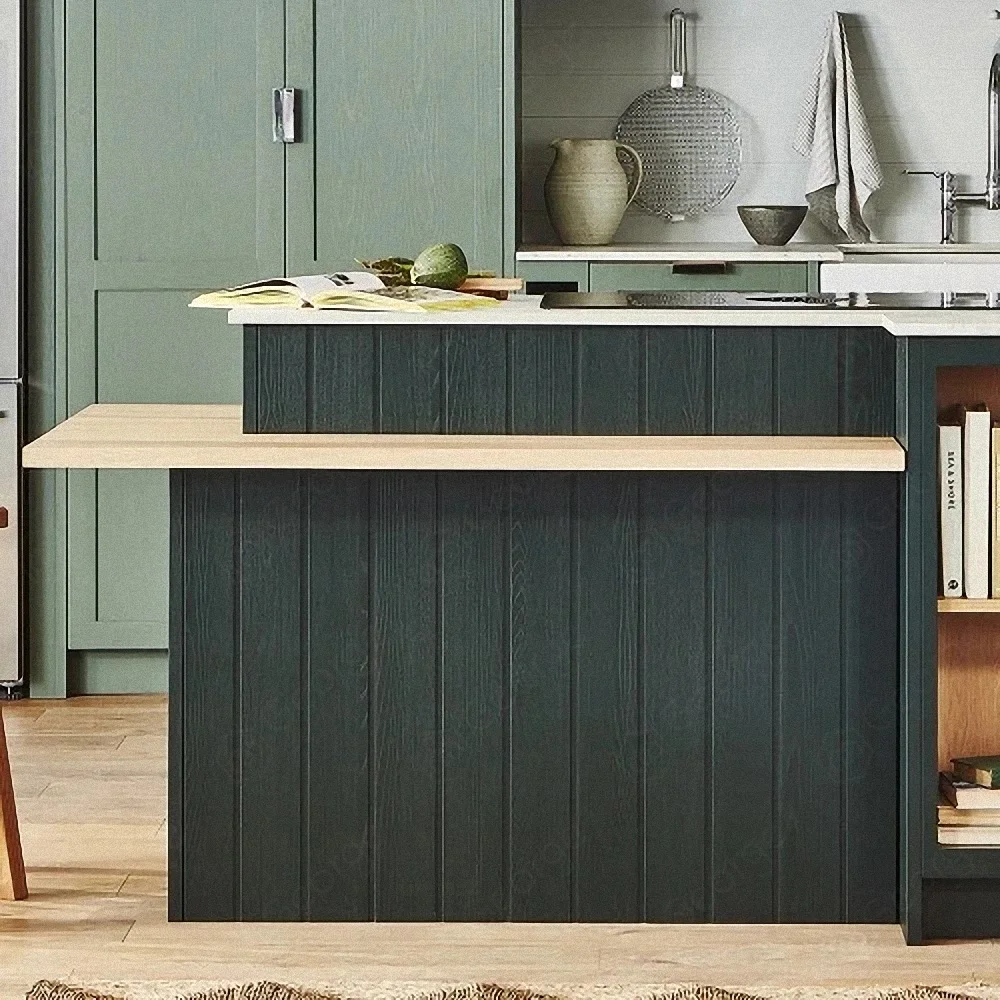 Modern Rustic Kitchen Cabinets Solid Wood Kitchen Cabinet Supplier Cuisine Complete With High-End Quality