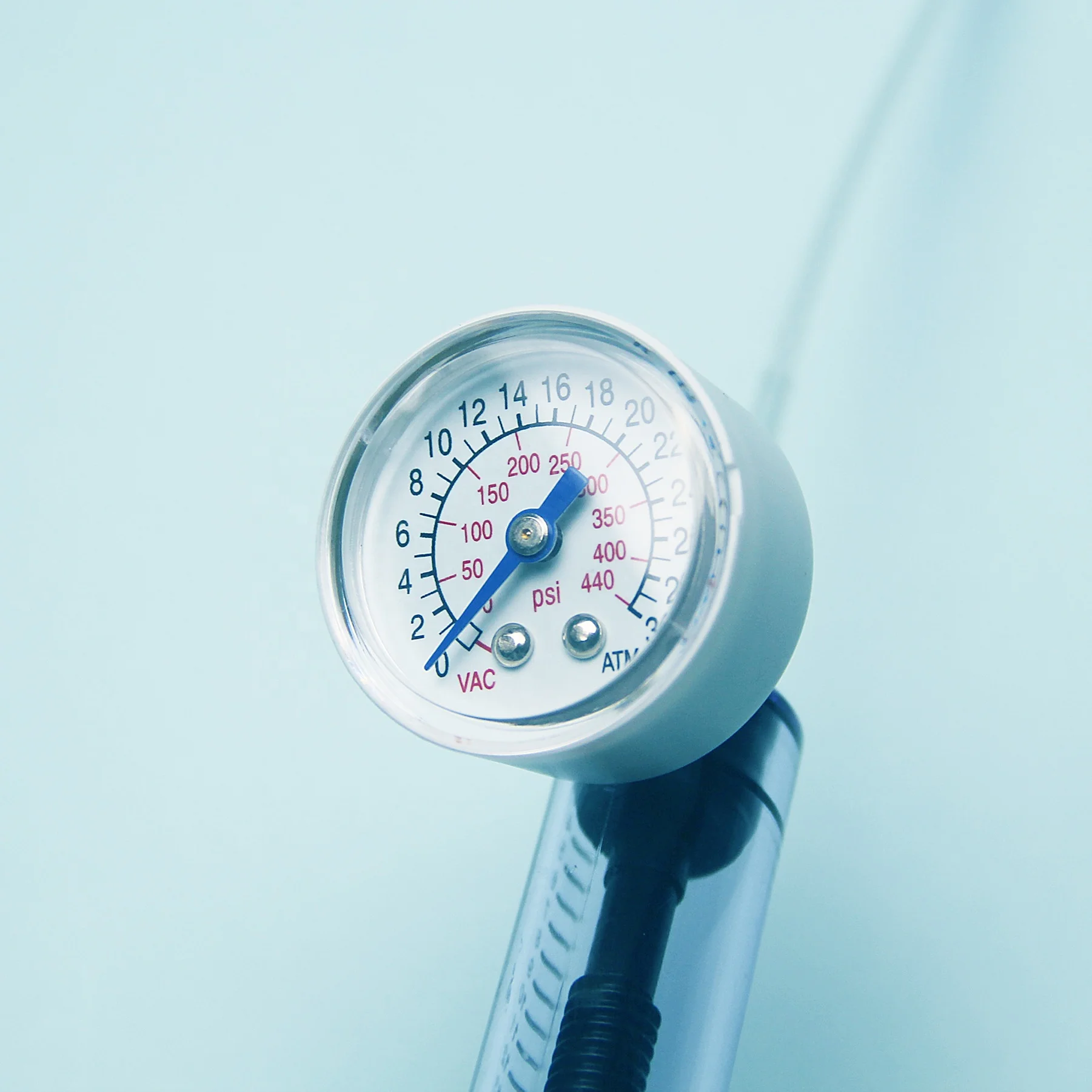 Tianck Cardio-vascular Ptca Medical Disposable Gun Type Inflator Pressure Balloon Inflation Device for Balloon Catheter