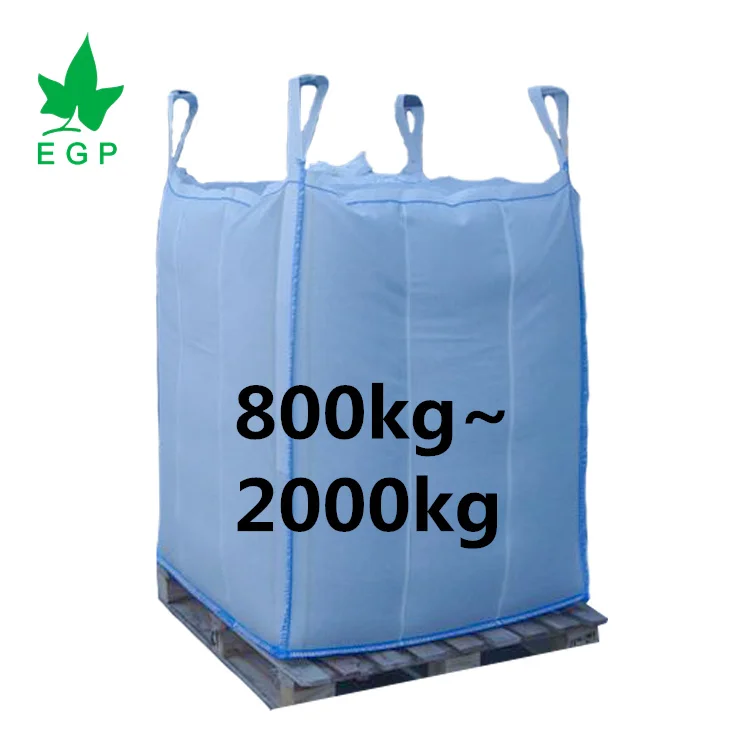 EGP 1.5 ton 1 tonne big bags to package chromite sand/concentrate bulk jumbo bags