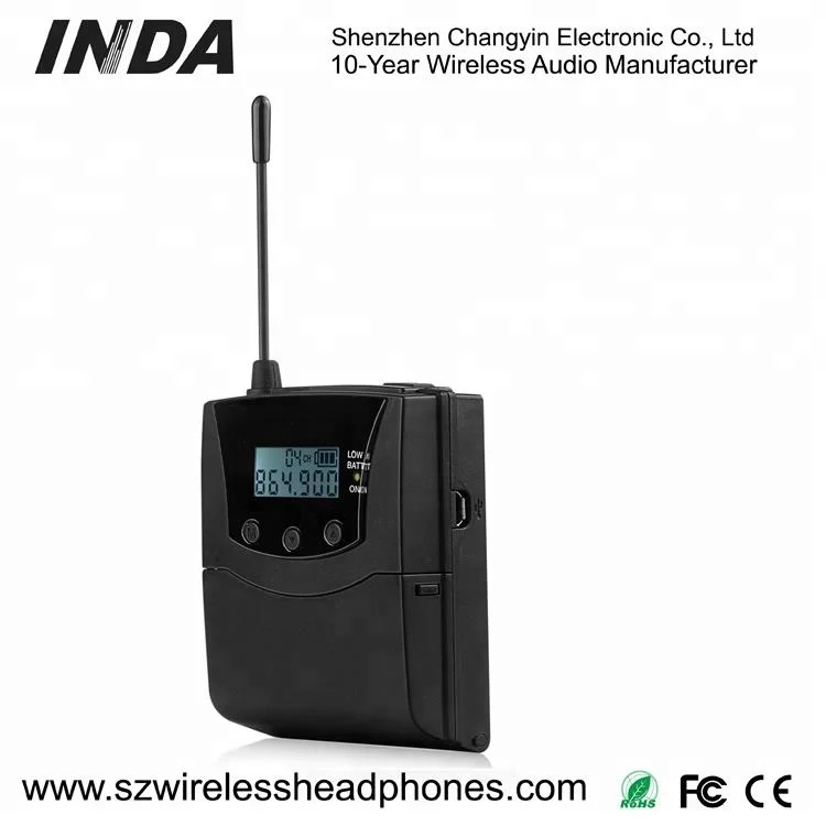 Wireless Tour Guide System Church Translation System Assistive listening system for Factory Tour (Transmitter and Receiver)