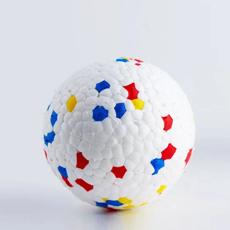 Hot Sale ETPU Silicone Dog Ball Durable and Sustainable Hard Chew Teething Toy for Puppies Indestructible Rubber Dog Ball