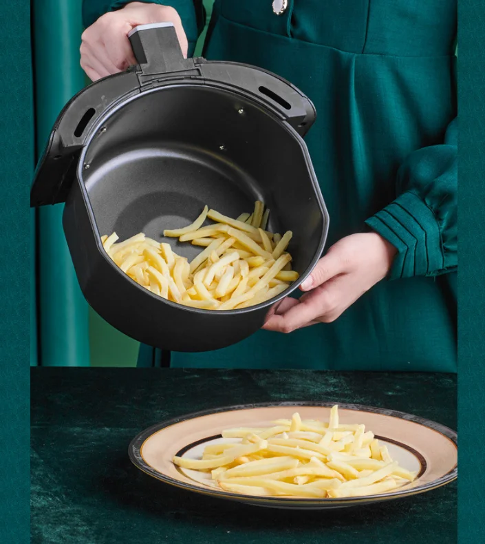 4.5L 1400W Timing and Tempreture Adjustable Electric Deep Air Fryer Friggitrice ad aria Freidora