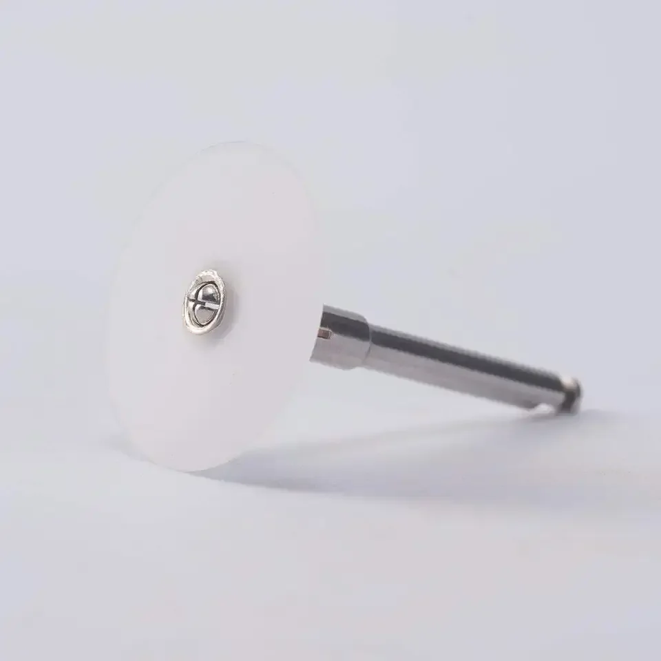 EASYINSMILE Dental polisher Disks denture Polishing kit/ dental polishing Disc with Stem kit