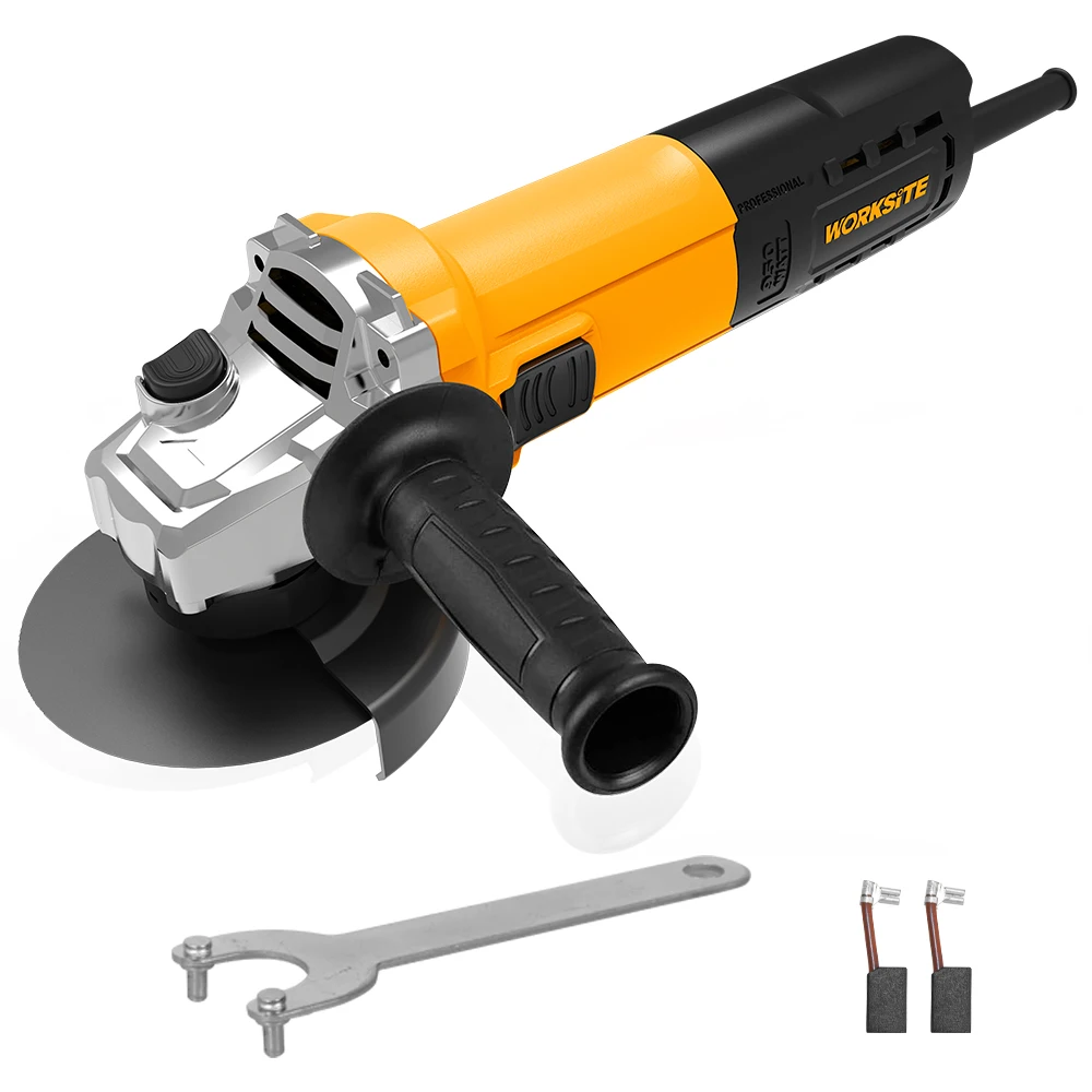 Worksite AG660 850w 115mm 220/110V ANGLE GRINDER Professional Grinding Cutting Machine Factory