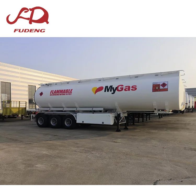 Trii axles Petrol Oil tank Fuel Tanker semi trailer 300000 400000 45000 600000 liters aluminum Gasoline transport for sale