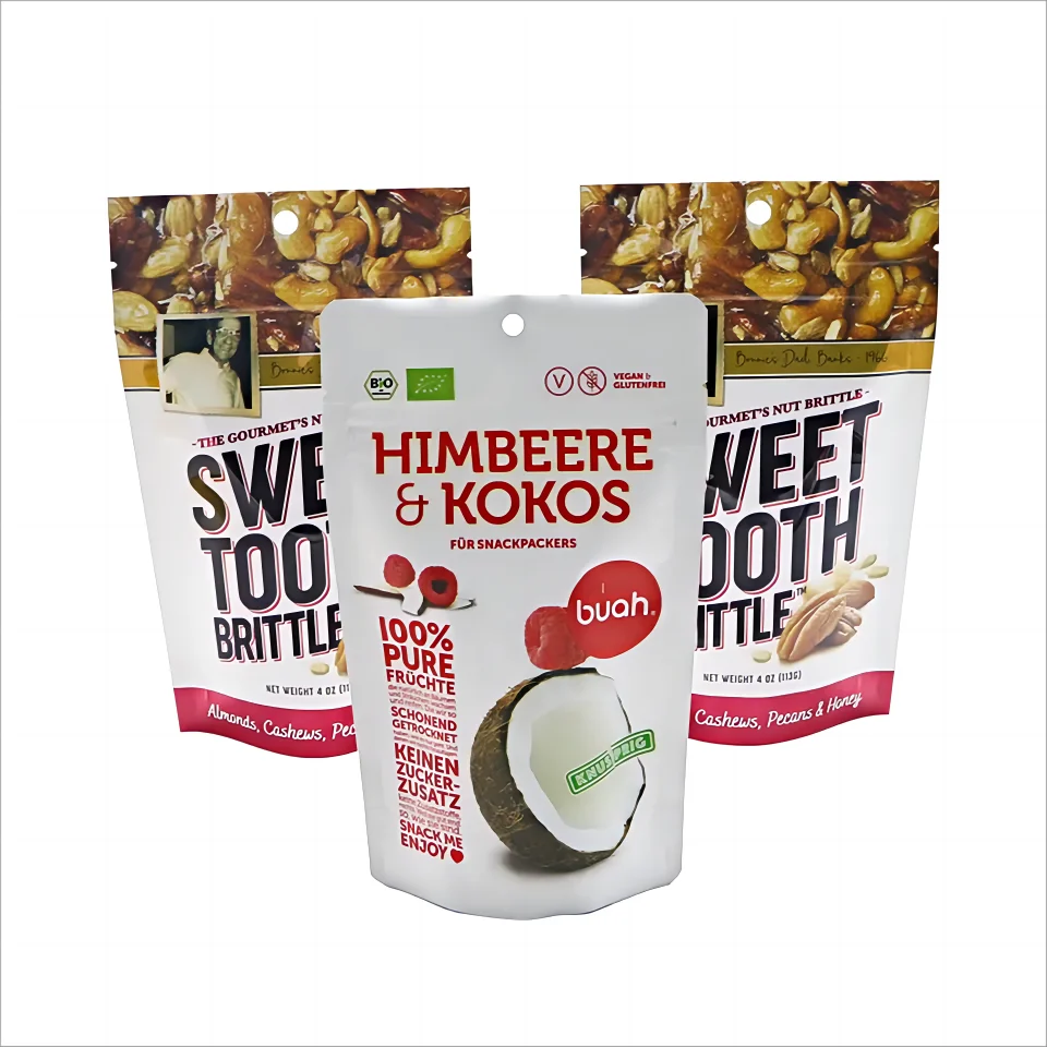 Custom Printed Hot Seller Eco Friendly Stand Up Pouches Cotton Candy Stick Chocolate Candy Sour Candy Packaging Plastic Bags