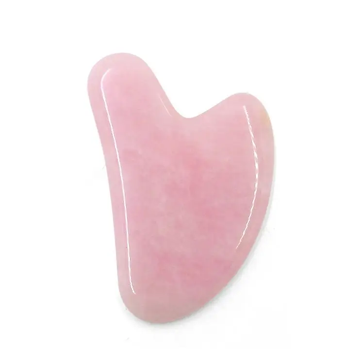 
Custom Facial Buffalo Horn Black White Jade Agate Guasha Gua Sha Scraping Massage Jade Rose Quartz Stone Tool Sets Board 