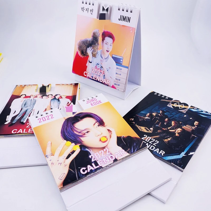  Оптовая продажа KPOP 2022 EXO NCT TXT Stray Kids IU Seventeen двойной черный розовый Bangtan Boys JK V JIMIN JIN SUGA Настольный