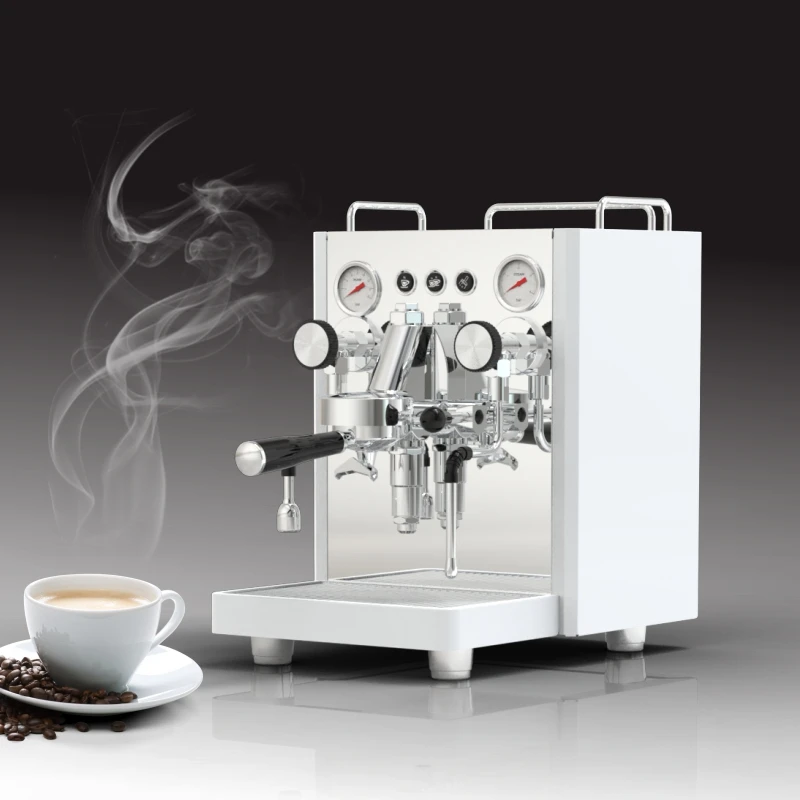 Stainless Steel Commercial Coffee Making Machine Automatic Cappuccino Espresso Coffee Machine With Milk Frother