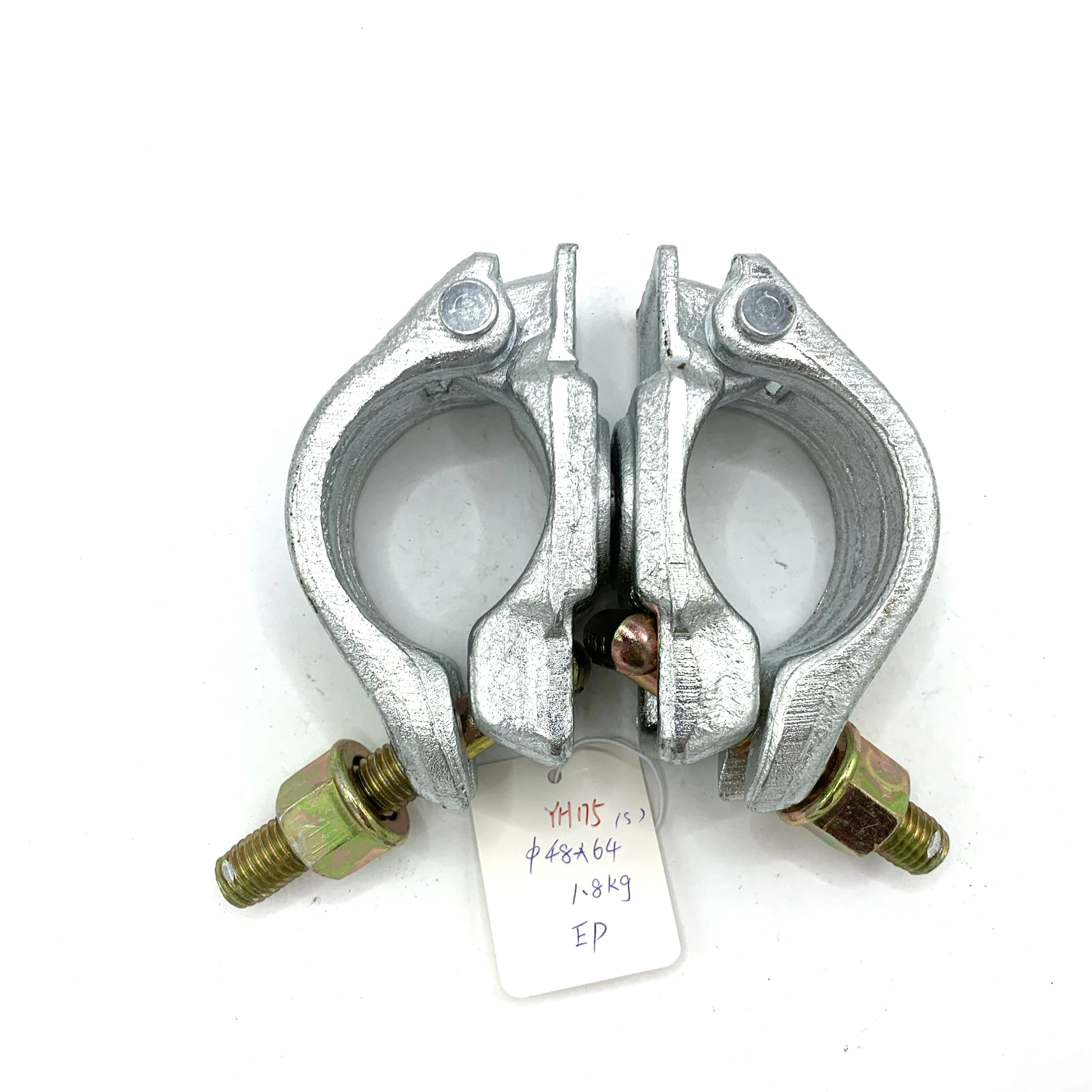 Scaffolding Connectors Swivel Coupler Scaffolding Clamps Coupler Retaining Clamp For Construction