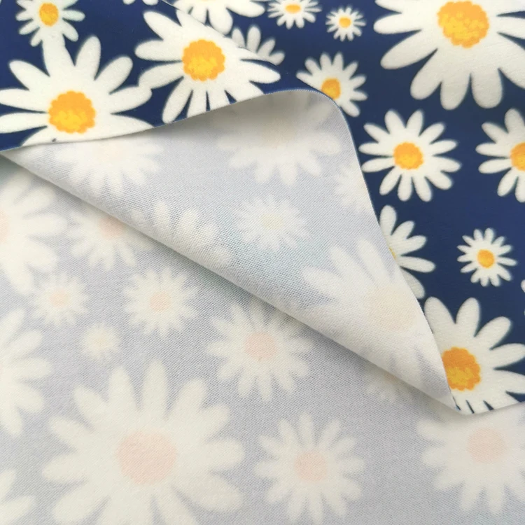 250gsm Polyester knit custom fabric printing stretchy dbp double brushed poly fabric