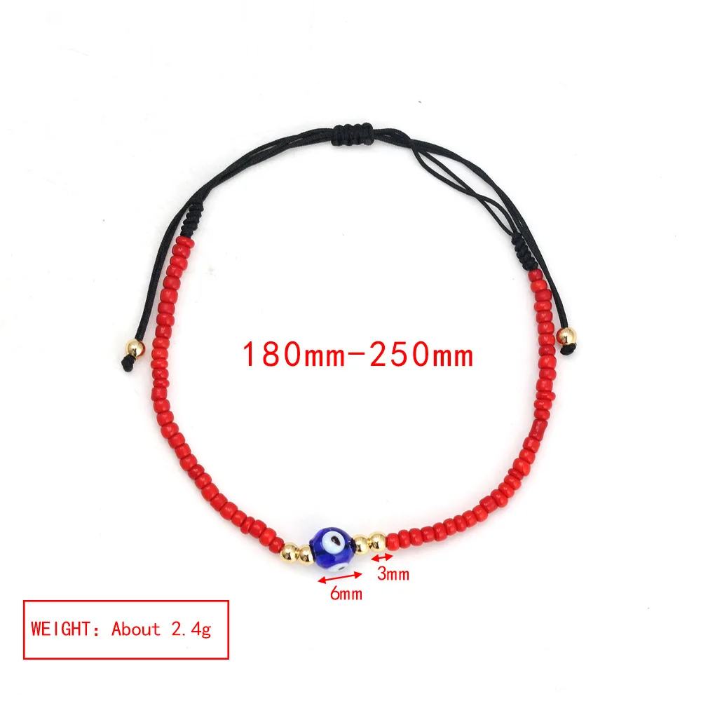 Fashion jewelry bracelets high quality Bohemian style adjustable glass seed bead bracelet wholesale