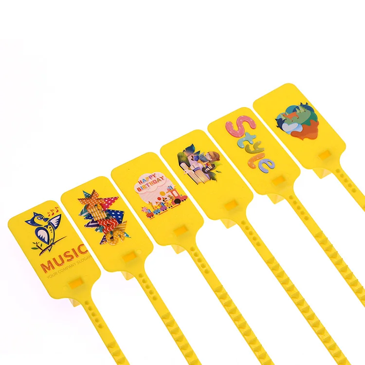 Junjinrui Security Seal High Strength Customized Logo Plastic Tag Shoes Custom Shoe Tag