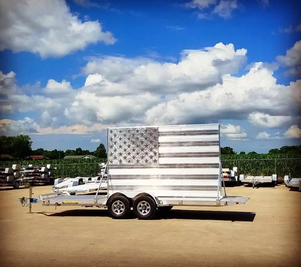 5x8 5x10 6x12  Aluminum utility trailer