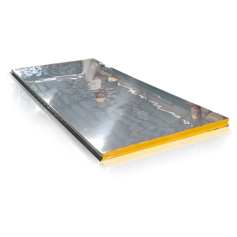 Cladding Panels Exterior Wall Stainless Rock Wool Sandwich Panel And Thermal Insulation Wall Panel