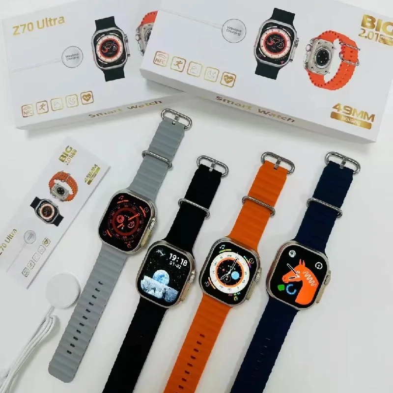 Z70 ultra smartwatch 2.01 inch encoder IP68 waterproof sport smart watch smartwatch Z70ultra For Android IOS 49MM