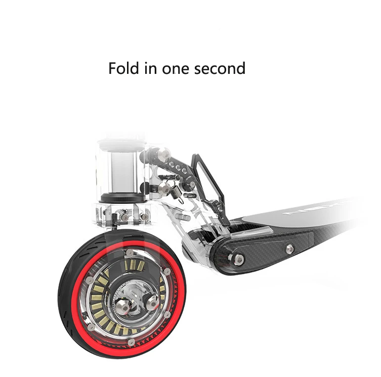 
Intelligent electric scooter lithium battery ultra light portable fold able adult car city electric scooter 
